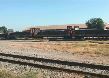 Recuperan en chatarrera de Navojoa material férreo robado del tren