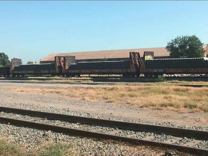 Recuperan en chatarrera de Navojoa material férreo robado del tren Recuperan en chatarrera de Navojoa material férreo robado del tren