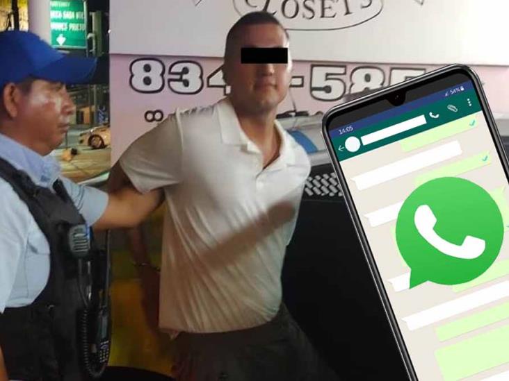 Mujer recibe mensaje de WhatApp y su pareja la golpea Mujer recibe mensaje de WhatApp y su pareja la golpea