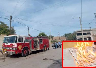 En Los Mochis laptop explota y se incendia vivienda