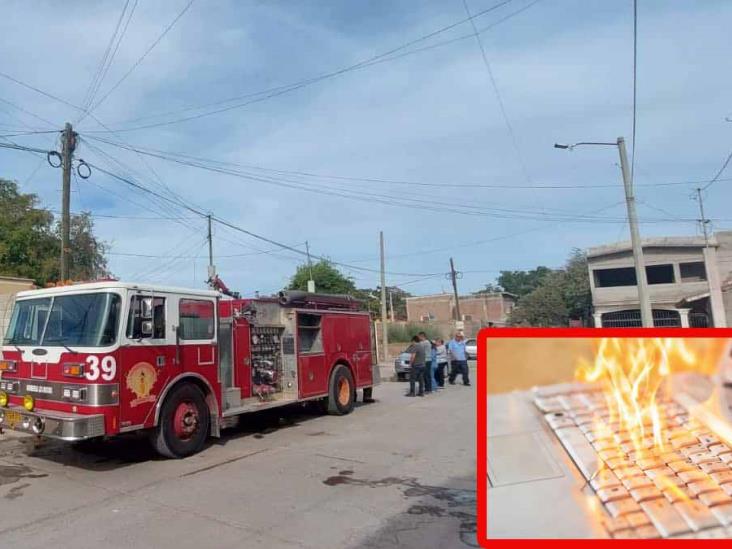 En Los Mochis laptop explota y se incendia vivienda En Los Mochis laptop explota y se incendia vivienda