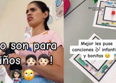 VIDEO | Maestra de kínder se niega a poner canciones de Peso Pluma a sus alumnos VIDEO | Maestra de kínder se niega a poner canciones de Peso Pluma a sus alumnos