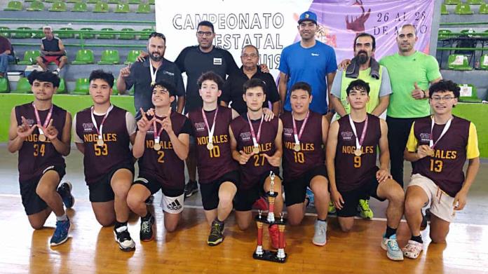 BASQUETBOL. Nogales Guinda se alza con el título del Torneo Estatal Ademeba U19 BASQUETBOL. Nogales Guinda se alza con el título del Torneo Estatal Ademeba U19