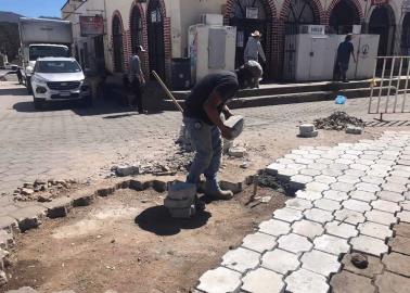 Embellecen el centro histórico de Álamos