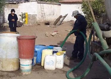 AGUA POTABLE. Pobladores de Bahuises continúan sin servicio AGUA POTABLE. Pobladores de Bahuises continúan sin servicio