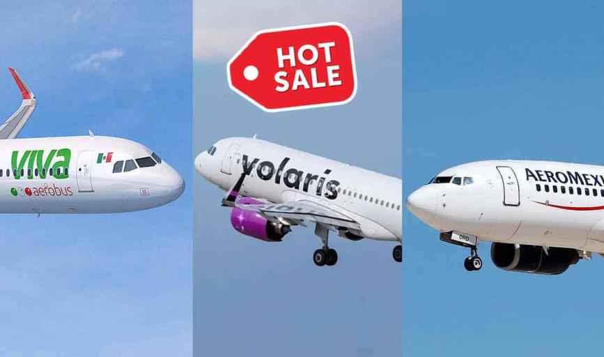 HOT SALE 2023: Viva Aerobus, Volaris y Aeroméxico tienen ofertas de vuelos