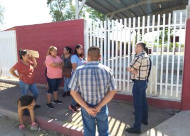 Padres de familia toman la primaria Esteban Teros Careaga en Cajeme; piden destitución de directora