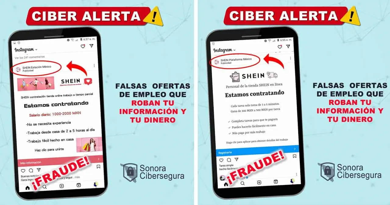 Así opera la nueva ciberestafa que suplanta a Shein, en Cajeme van dos casos