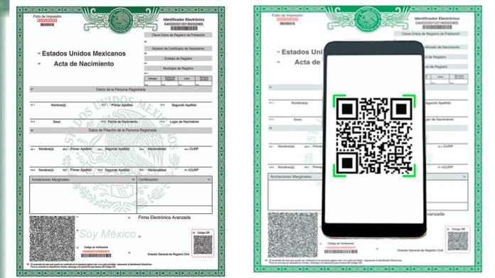 Diario del Yaqui - Paso a paso sobre cómo sacar el acta de nacimiento con QR en línea