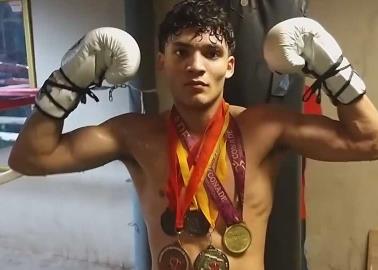 Boxeador cajemense Gael "El Terrorista" Cabrera debutará en el boxeo profesional