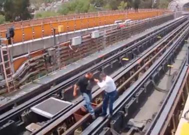 VIDEO | Así murió empleado del metro de la CDMX