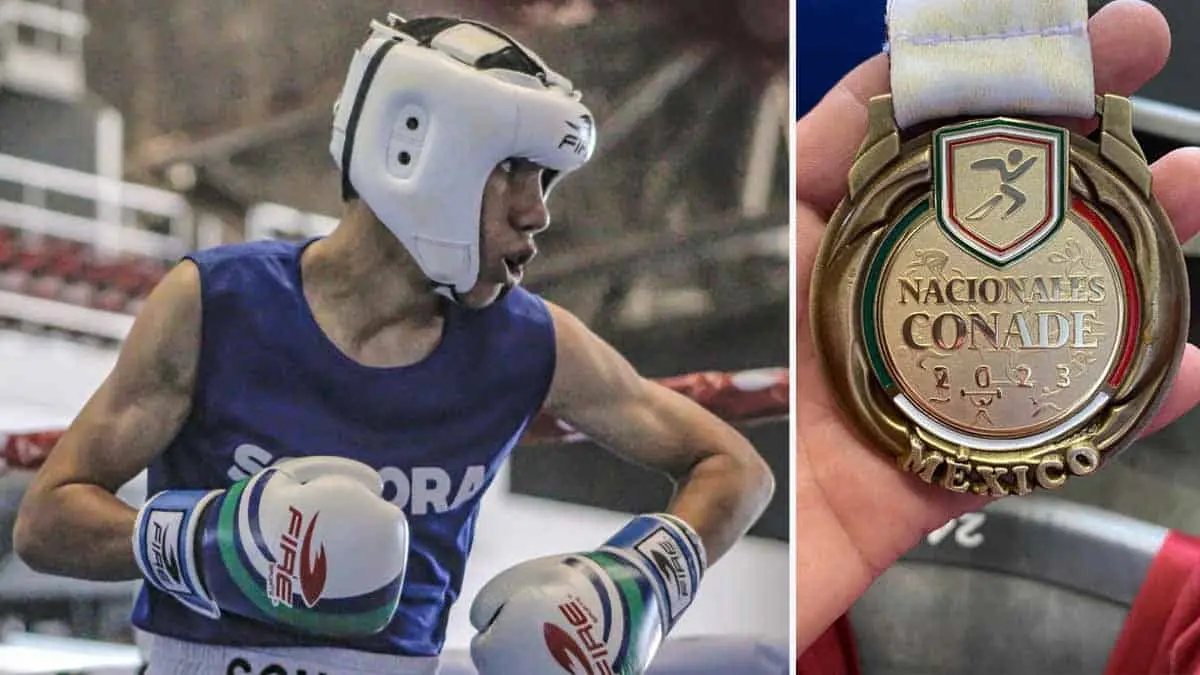 Estudiante de Cobach Sonora, bicampeón nacional de box