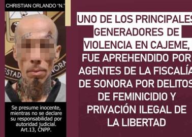 Detienen en Cajeme a uno de los principales generadores de violencia