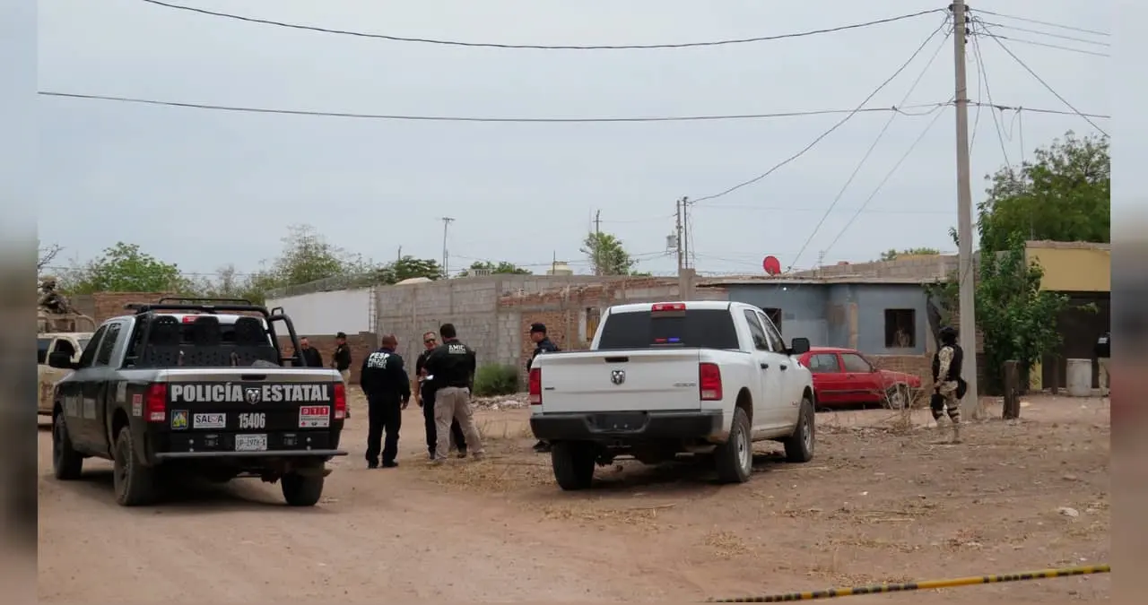 Resguardan casa baleada en Ciudad Obregón