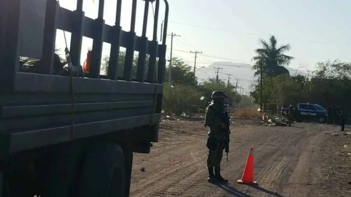 Tiran cadáver en predio de Ciudad Obregón