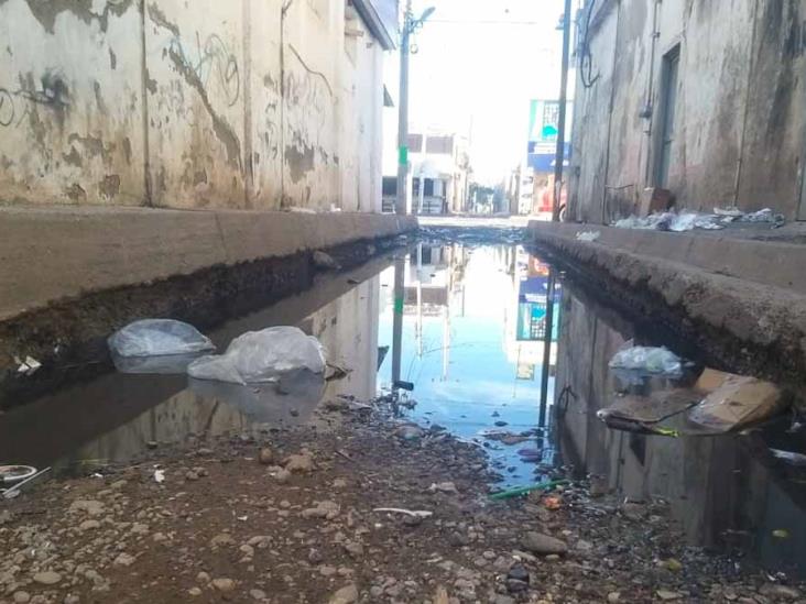 Callejón en el Centro de Ciudad Obregón, un foco de infección y de riesgo a la salud Callejón en el Centro de Ciudad Obregón, un foco de infección y de riesgo a la salud