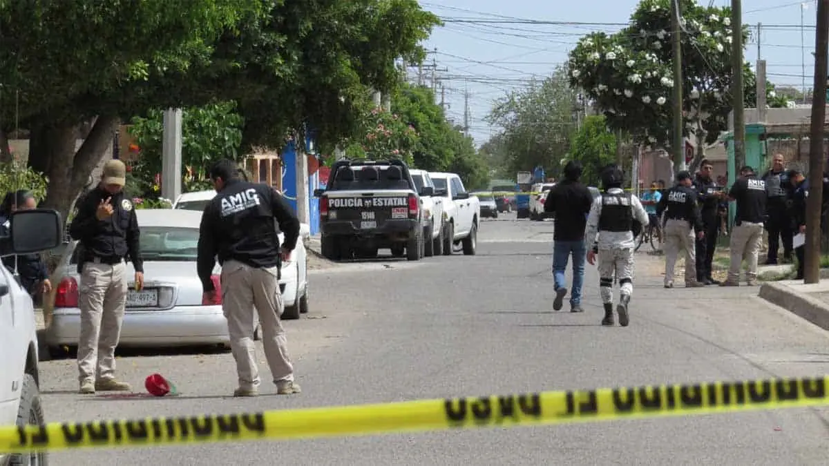En Ciudad Obregón acribillan a motociclista en la Sonora