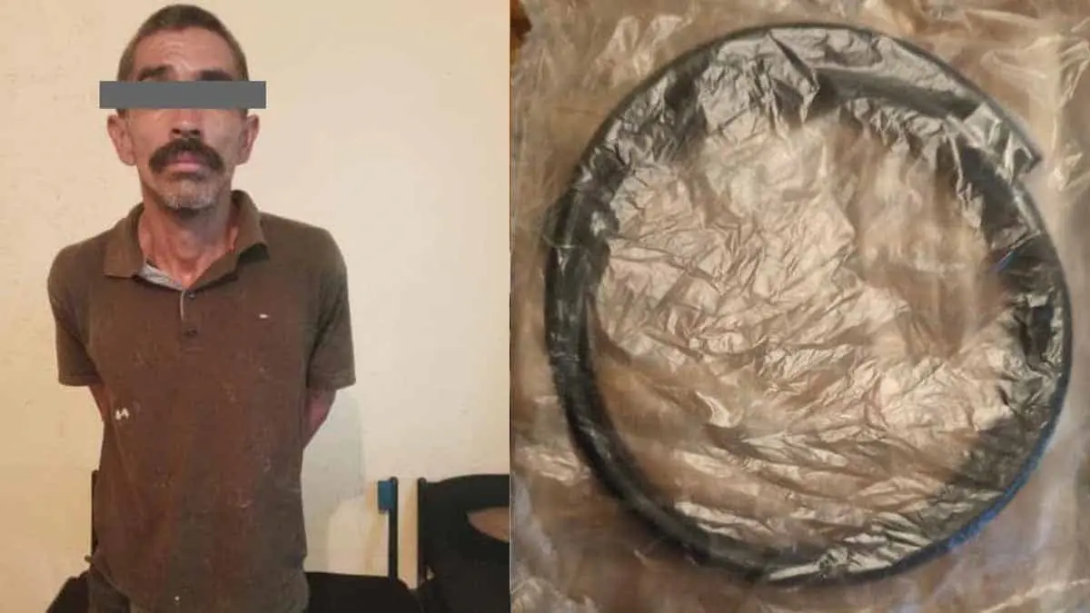 Sorprenden a hombre robando en escuela en Cajeme