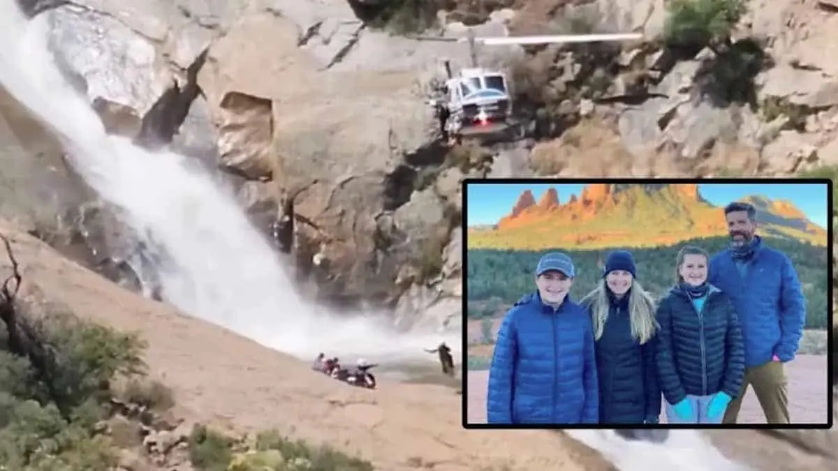 Pierde la vida intentando salvar la de un adolescente que caería de una cascada