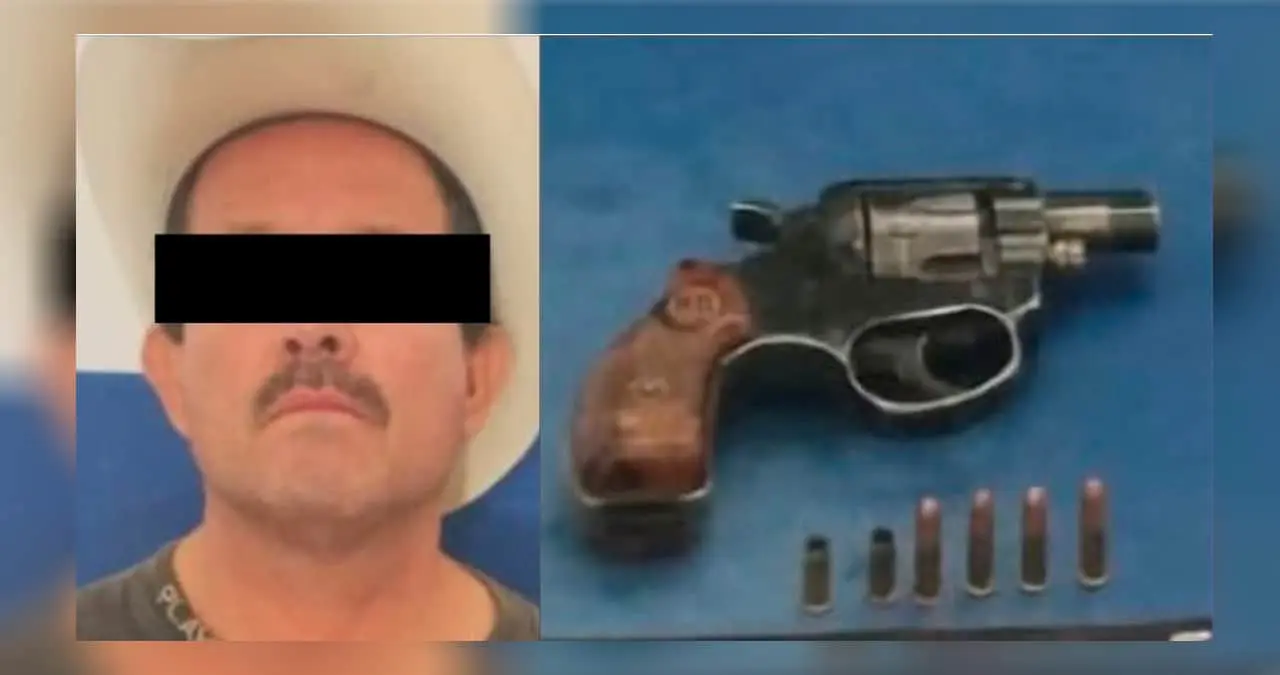 Aseguran a tipo armado en Villa Bonita en Ciudad Obregón