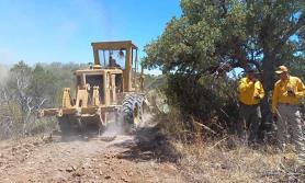 Incendio en Ímuris acabó con 14 ranchos