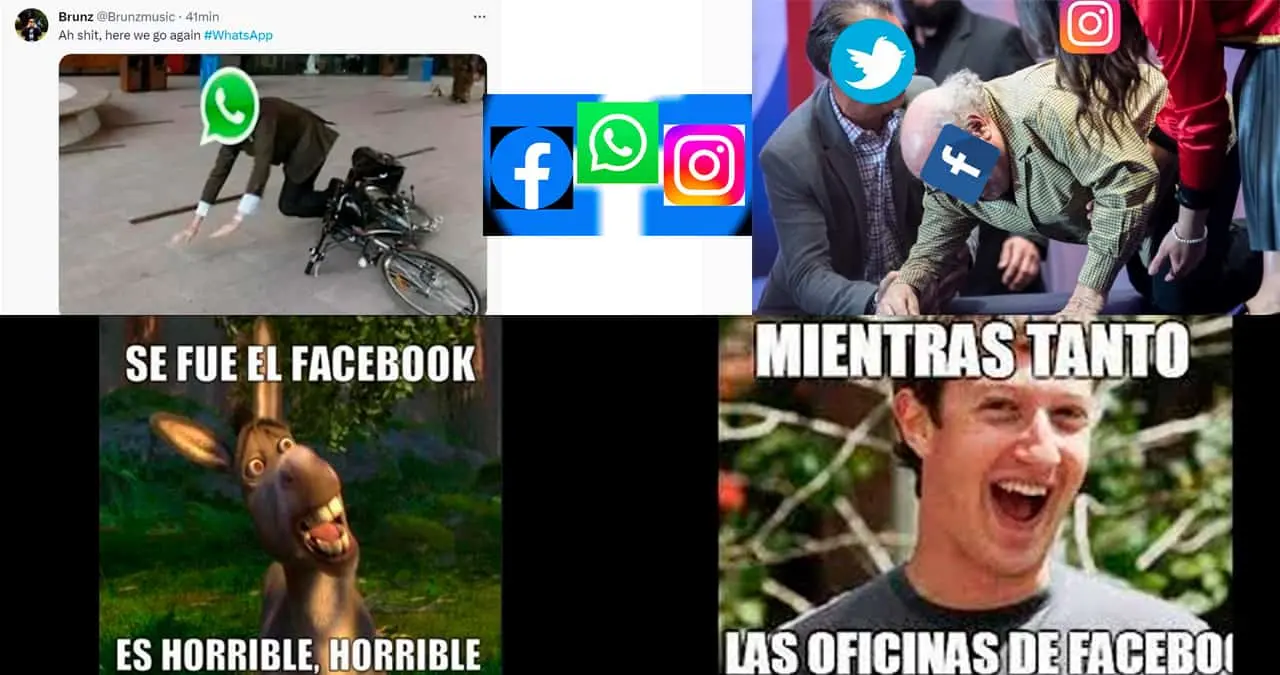 ¡Les dio calor! WhatsApp, Facebook e Instagram sufren caídas y provocan una ola de memes