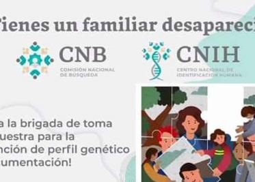 En Cajeme, invitan a familiares de desaparecidos a hacerse prueba de ADN En Cajeme, invitan a familiares de desaparecidos a hacerse prueba de ADN