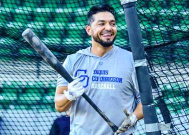 Gabriel Gutiérrez regresa a los Yaquis de Obregón