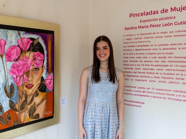 Expone Sandra Pérez León “Pinceladas de mujer” Expone Sandra Pérez León “Pinceladas de mujer”