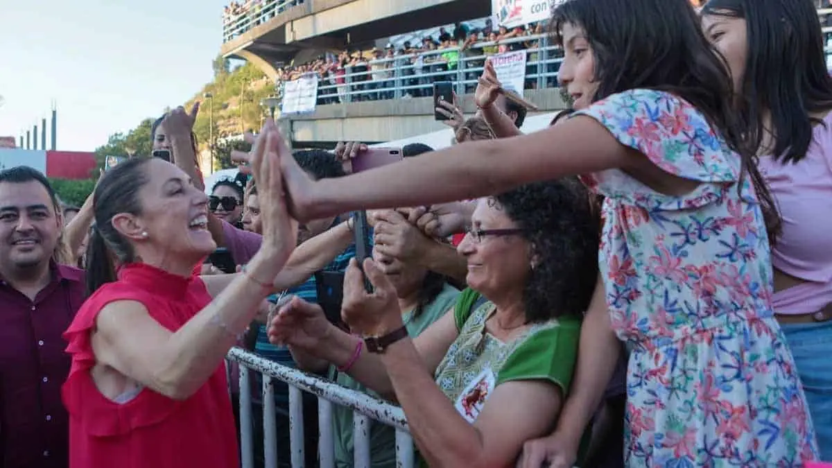 Por encima de todo está el amor al pueblo de México: Claudia Sheinbaum