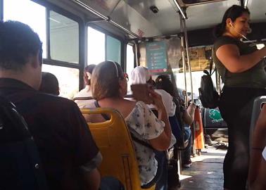 Ola de calor infernal en Ciudad Obregón y los camiones con ventanas selladas Ola de calor infernal en Ciudad Obregón y los camiones con ventanas selladas