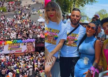 VIDEO | Wendy Guevara: así fue el apoyo para la influencer en la Marcha LGBT