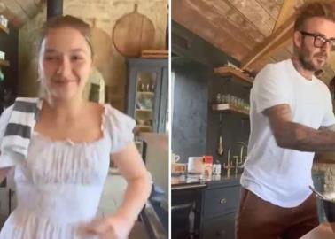 VIDEO | David Beckham y su hija preparan burritos con música de Juan Gabriel de fondo