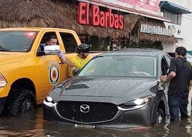 Huracán Beatriz causa estragos en Mazatlán; hay un muerto y enormes zonas inundadas Huracán Beatriz causa estragos en Mazatlán; hay un muerto y enormes zonas inundadas