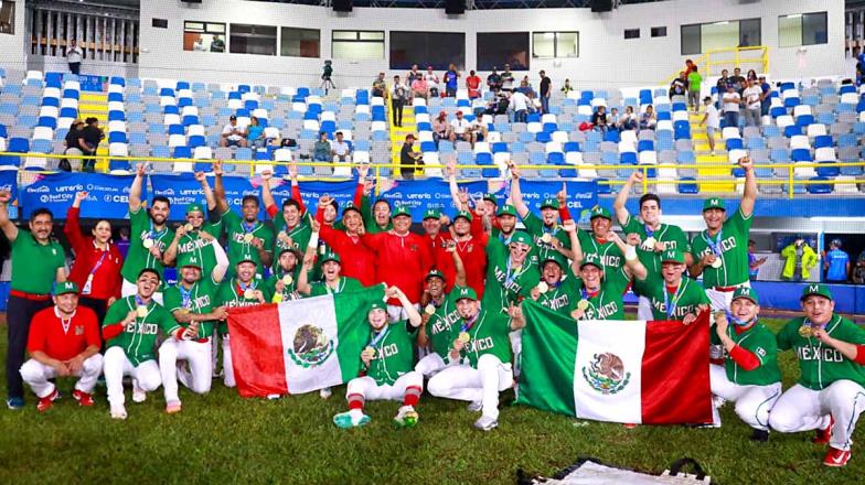 México gana histórica medalla de oro en beisbol centroamericano
