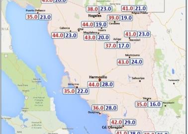 Clima Sonora. Lluvias y máximas que llegarán a los 45 grados para este domingo. Aquí de decimos dónde Clima Sonora. Lluvias y máximas que llegarán a los 45 grados para este domingo. Aquí de decimos dónde