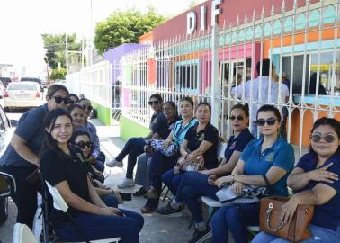 Protestan en DIF Navojoa