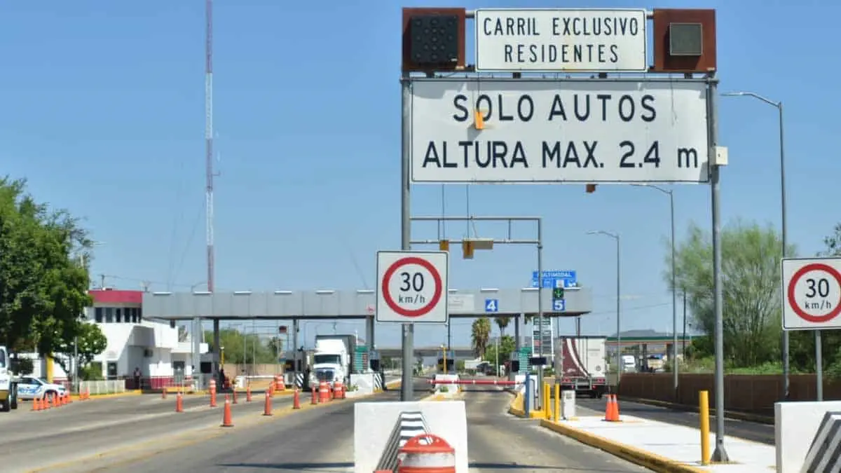 Retiran a manifestantes de las casetas en Sonora
