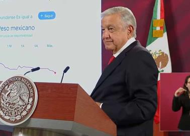AMLO celebra récord del superpeso a $16.99: "Esto no pasaba en décadas"