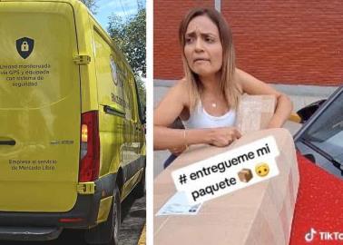 VIDEO | Lady Paquete. Mujer se viraliza tras atacar a repartidores de Mercado Libre