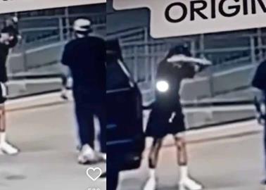 VIDEO | Captan a Peso Pluma peleando con su primo en la calle VIDEO | Captan a Peso Pluma peleando con su primo en la calle