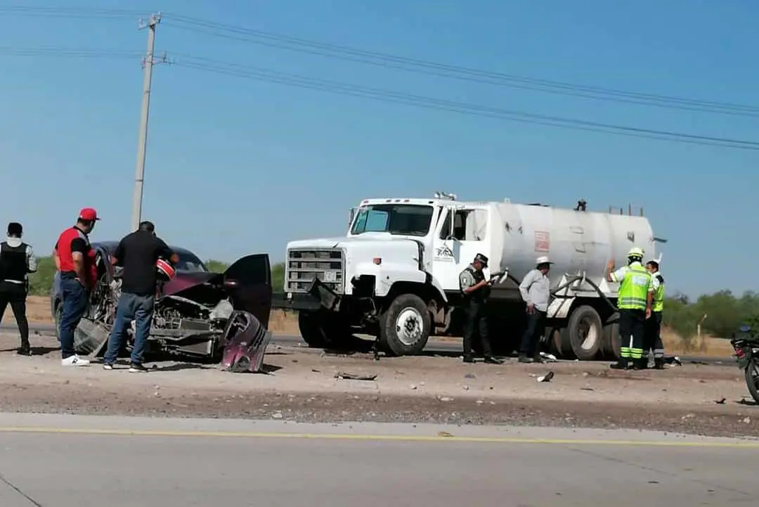 Accidente en Carretera Internacional deja una lesionada