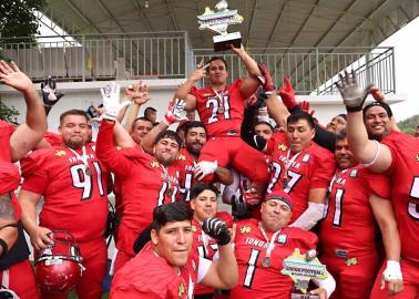 Sonora, campeón nacional de futbol americano arena