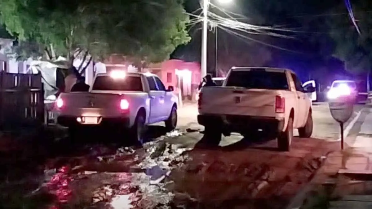 Disparan contra menor de edad en Ciudad Obregón