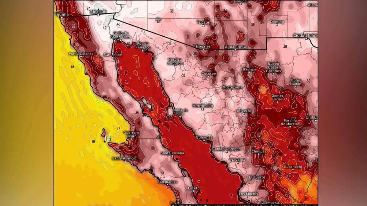 Clima en Sonora. Lluvias, humedad y mucho calor es lo que se pronostica