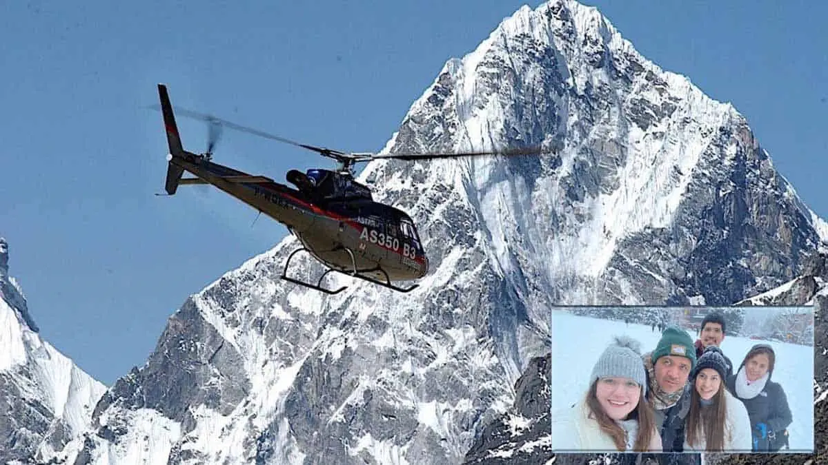 Ellos son los mexicanos muertos en un accidente de vuelo en el Monte Everest
