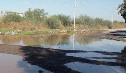 Navojoa. Urgen solución a foco de infección de aguas negras en la colonia Mocúzarit