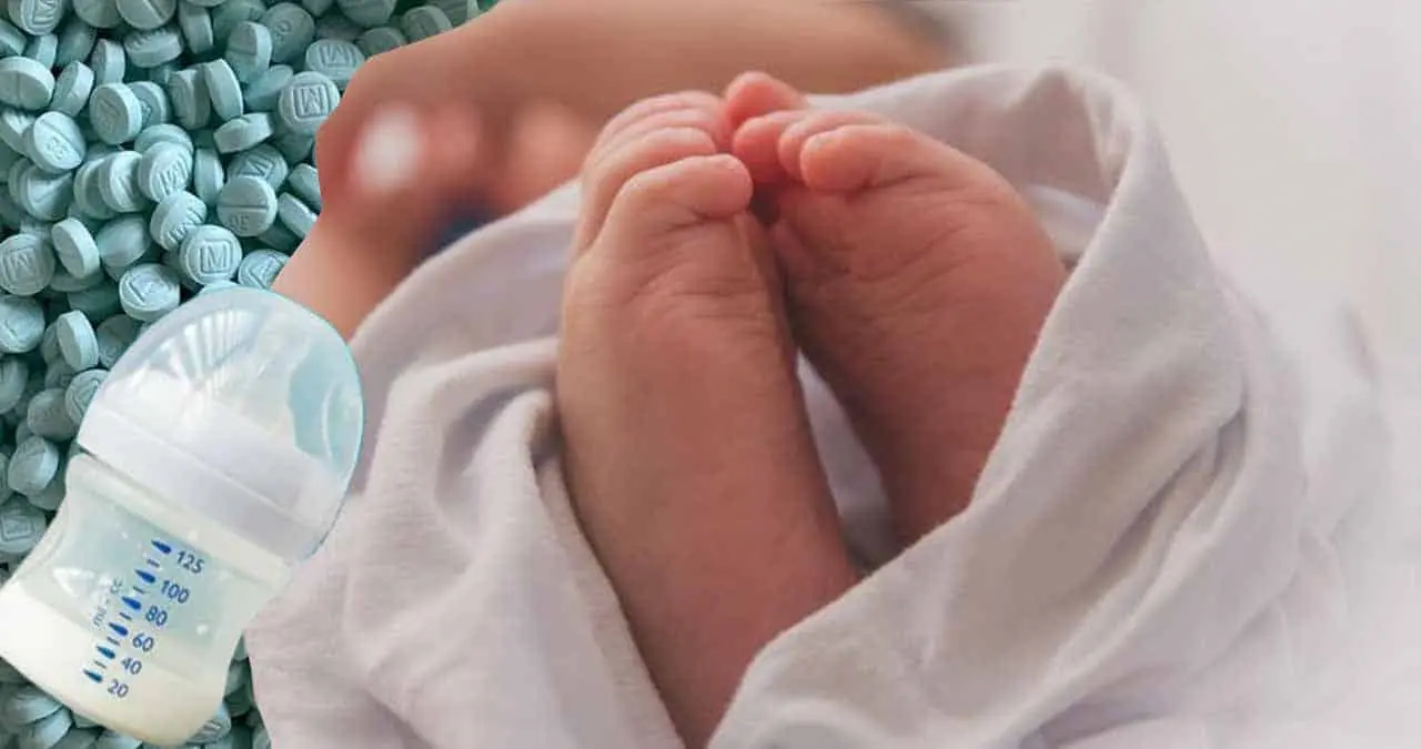 Detienen a joven madre por darle fentanilo a su bebé en el biberón