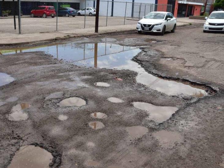 Lluvias ya revelan calles maltrechas Lluvias ya revelan calles maltrechas