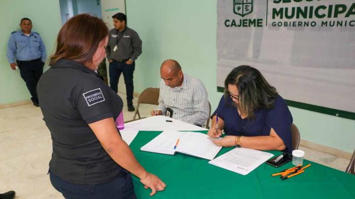 Realizan antidóping a policías municipales de Cajeme Realizan antidóping a policías municipales de Cajeme